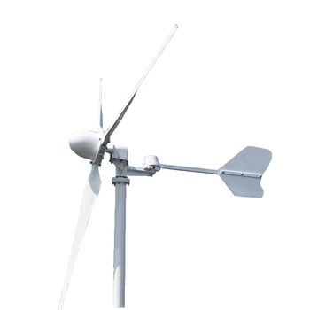 

1kw Factory Cheap New Free Energy 24v/48v low rpm hotrizontal wind generator high efficient home use and project sales!!