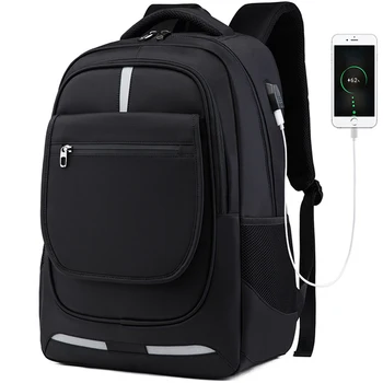

Fashion Men Travel Backpack Large Capacity Teenager Male Anti-thief Bag Oxford Fabric Waterproof 15.6 inch Laptop Backpacks