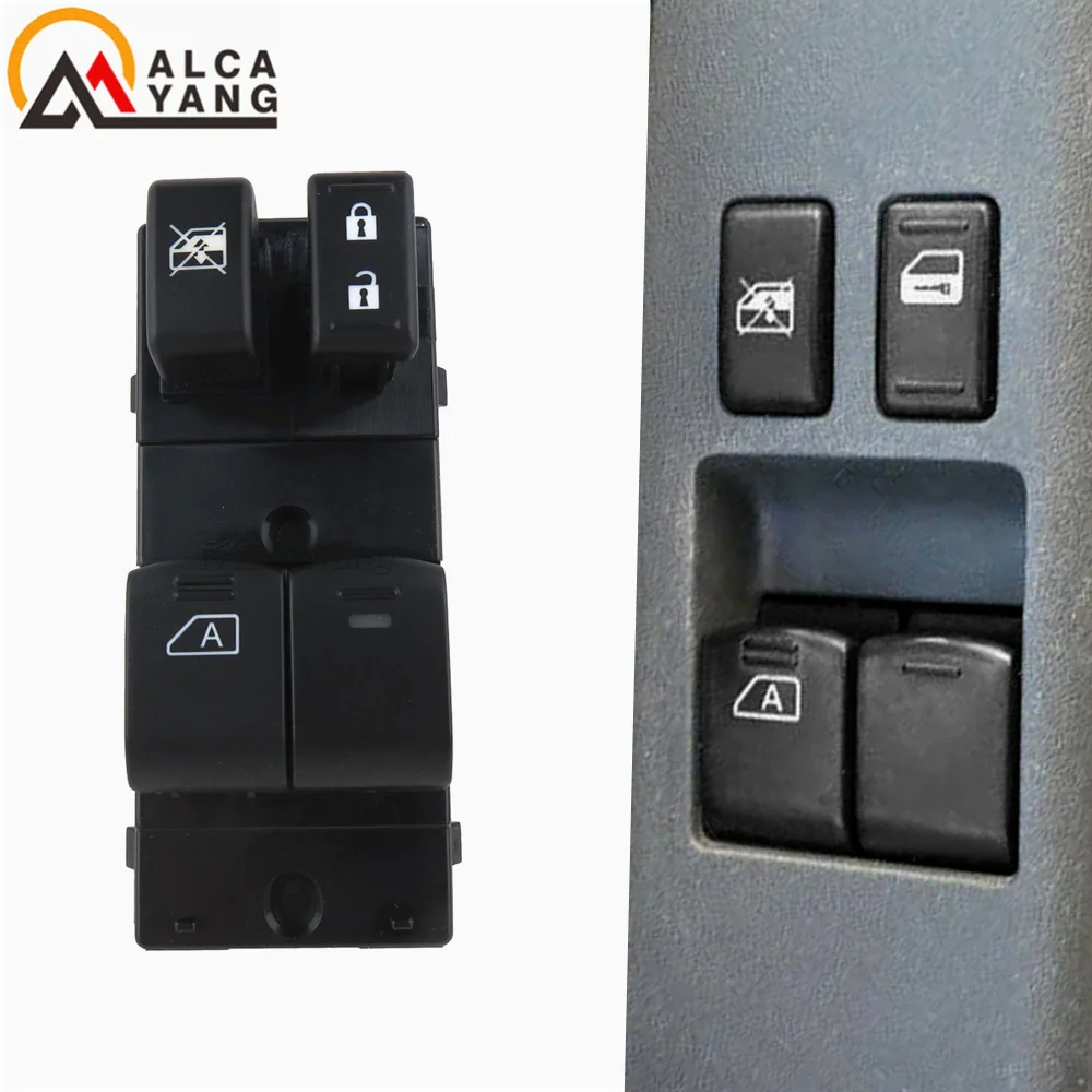Front Left Driver Side Power Window Main Switch 25401 ZP50A For Nissan