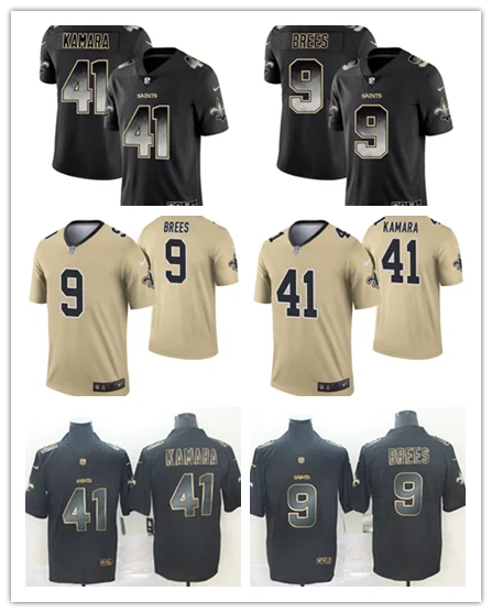 Все сшитые мужские wo Мужские Молодежные Детские th Орлеан Drew Brees 9 Alvin Kamara 41 Thomas 13 Джерси