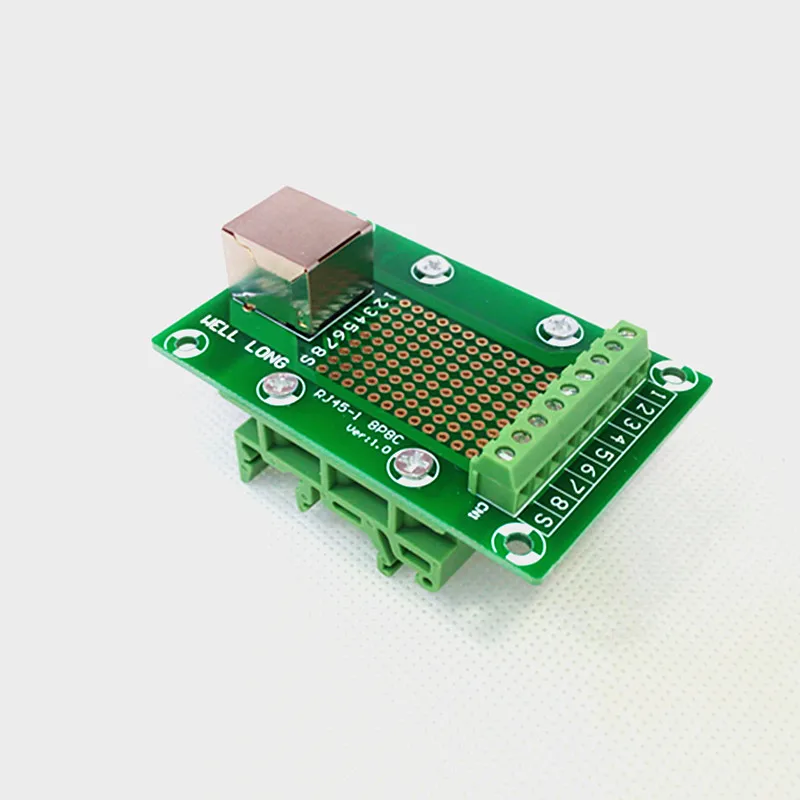 Разрывная плата RJ45 8P8C Клеммная колодка коннектор.|Клеммные колодки| |