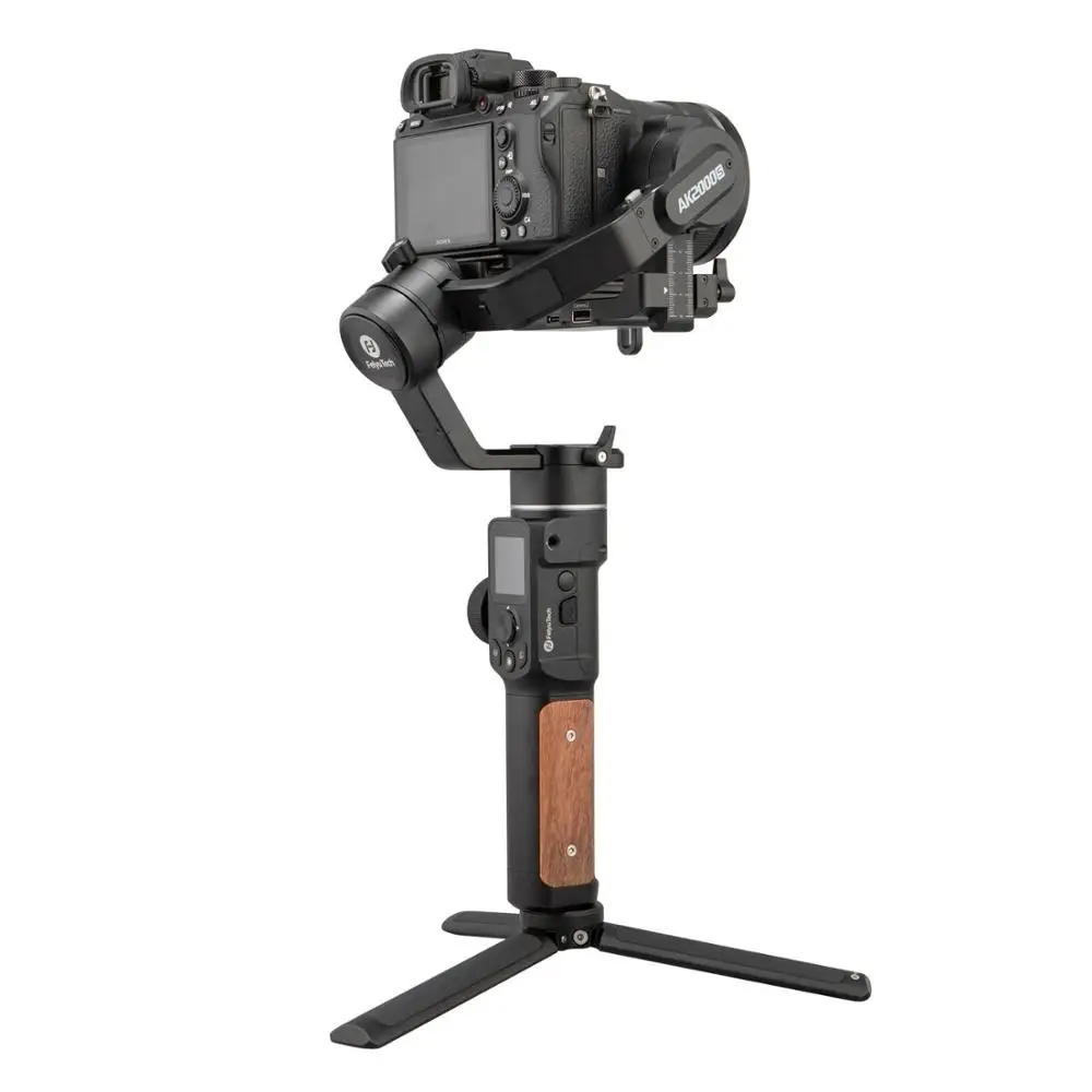 Feiyu Ak2000S Расширенный комплект 3 оси ручной карданный стабилизатор для sony Canon Panasonic Nikon беззеркальных и DSLR цифровых камер