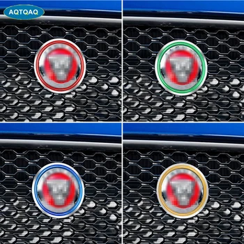 

1Pcs Car Front Head Stainless Steel Logo Frame For Jaguar Multi Colors