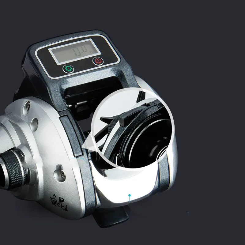  6.2:1 Baitcasting Fishing Reel With Line Counter Raft Wheel 12+1 BB Hand Wheel Carretilha De Pesca 