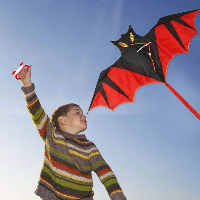 Cool Bat Kite Outdoor Kites Flying Toys Kite For Children Kids Gifts Hot 