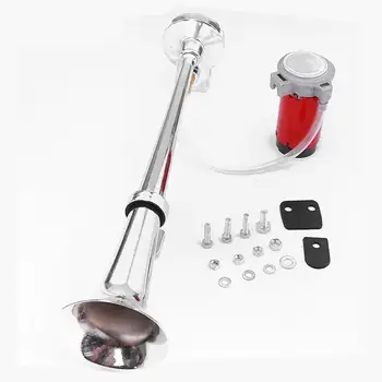 

Loud Car Air Horn 12v Single Compressor Trumpet Mouthpiece Stainless Steel High Pitched Automobile Air Horn