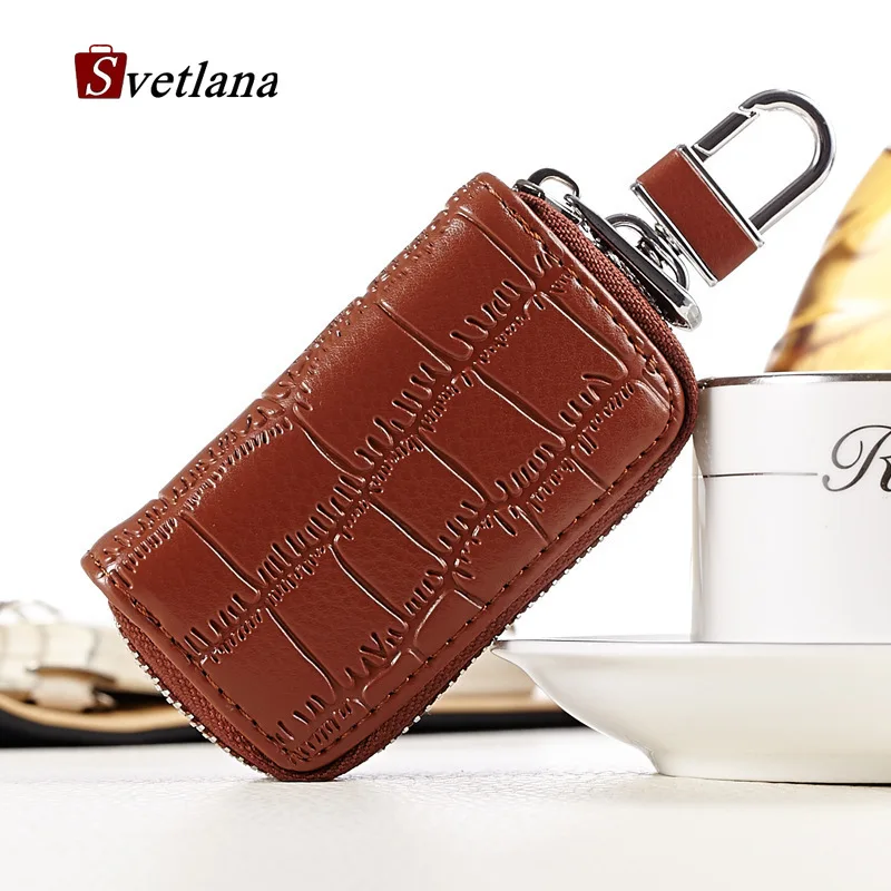 Новое поступление мужская сумка из натуральной кожи портмоне на молнии ключницы