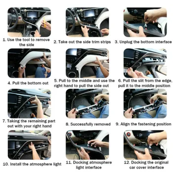 

Accessories Car Light Bulbs Control Light High quality Atmosphere Lamp