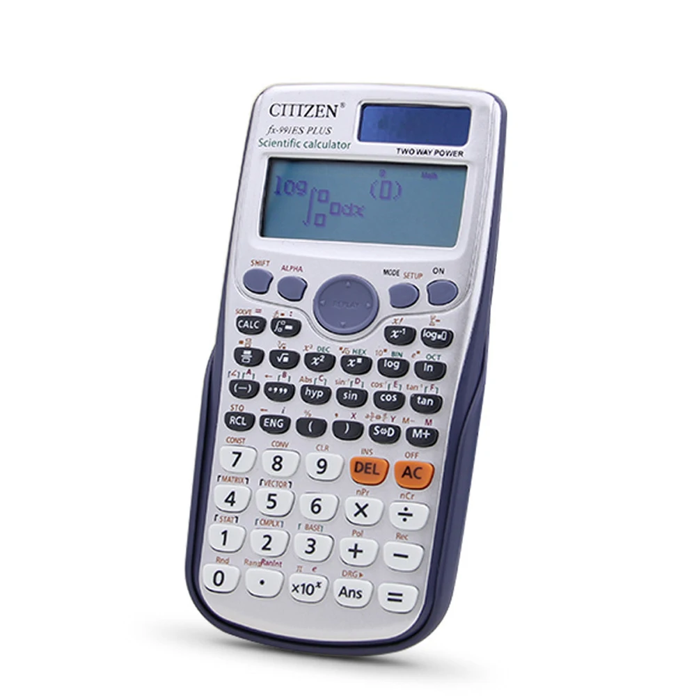 Портативный многофункциональный ручной студенческий научный цифровой дисплей для обучения математике калькулятор