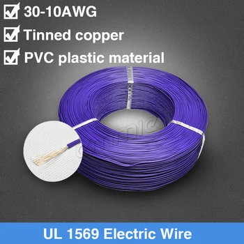 

UL 1569 Electronic Cable Tinned Copper 300V PVC Insulated 14 12 AWG LED Lighting Lamps Wire