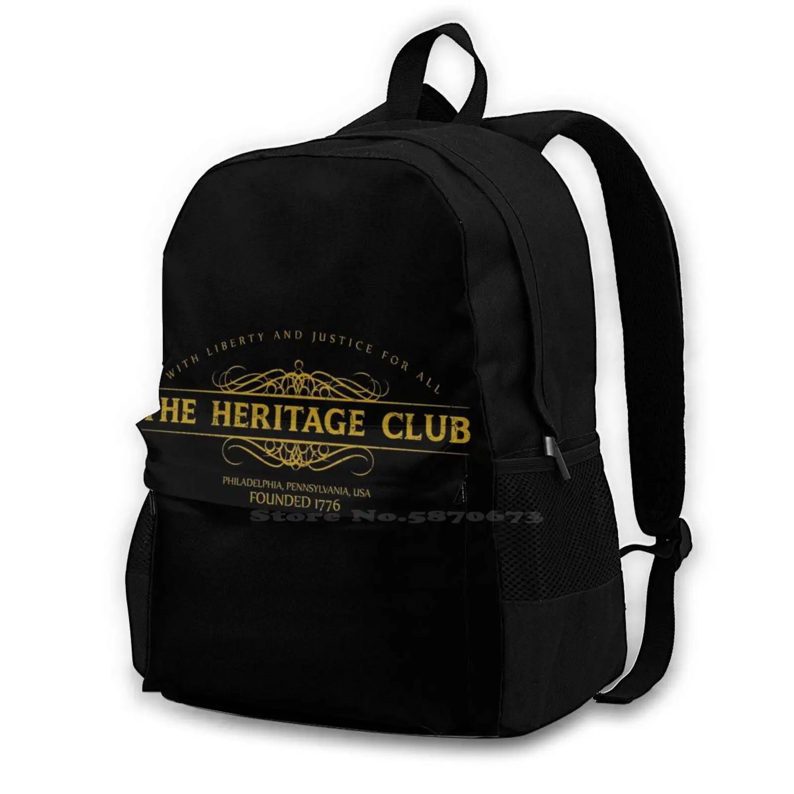 

Торговые места-The Heritage Club, модный дорожный рюкзак для ноутбука, школьный рюкзак и торговые места, кинотеатр, культовые фильмы