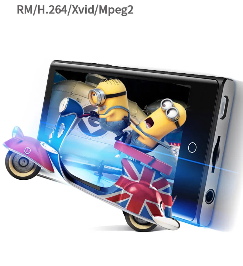 Новейший ruizu M15 Android WIFI bluetooth full Touch 3 5 дюймов IPS экран MP3 плеер FM радио видео