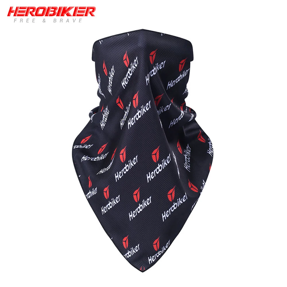 

HEROBIKER Motorcycle Triangle Headband Motorcycle Face Mask Fashion Men Scarves For Motorcycles Motorcycle Dust Mask