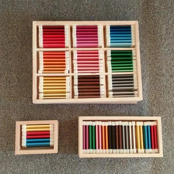 

House Kindergarten Color Tablets gift montessori materials early educational toy for children 2-4 years old Color learning