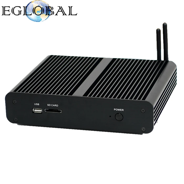 Процессор EGlobal fanless Мини ПК Intel Core i7 7500U оконные рамы 10 Micro компьютер SD карты DP HDMI 4K Дисплей Беспроводной Wi-Fi 4 USB3.0