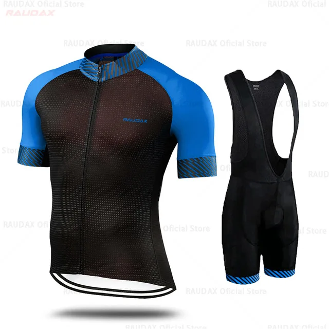 2022 Summer Cycling Jersey Set Men Short Sleeve Bike Wear Bib Shorts Gel 19D Pad Quick Dry Clothing | Спорт и развлечения