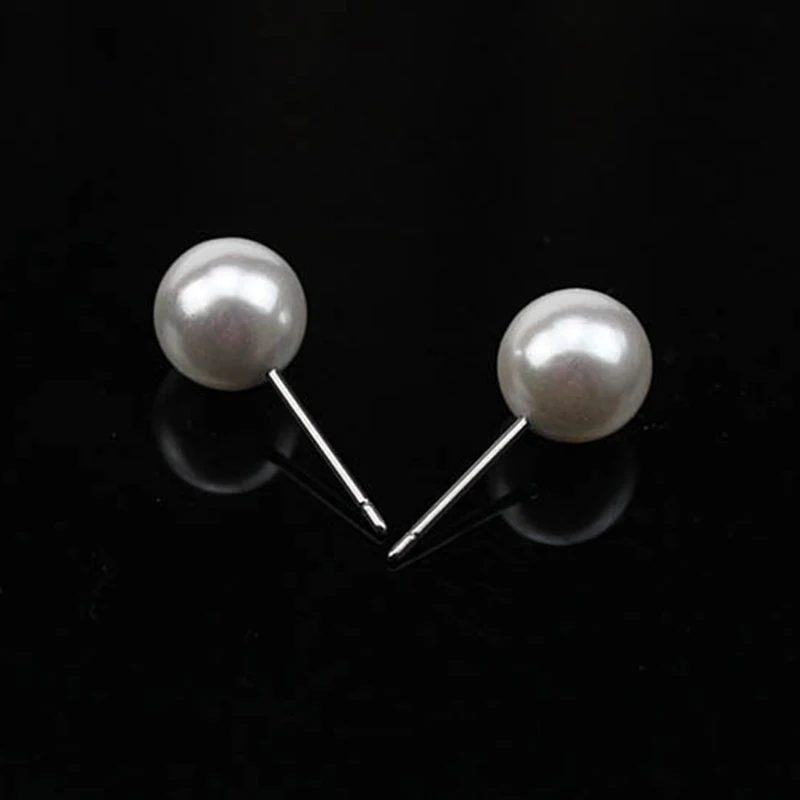 as the picture Trendy Elegant Simulated Pearls Long Dangle Earrings For Women Jewelry Pearls String Statement Drop Earrings Wedding Party Gift - Окраска металла: as the picture
