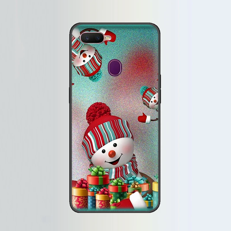 B10 Счастливого Рождества, мягкий силиконовый чехол для телефона для OPPO A1K A5 A9 K5 Рено Z 2 10X Ace 2Z 2F Realme 2 A5 3 5 pro Q X LiteXT X2 - Цвет: B10