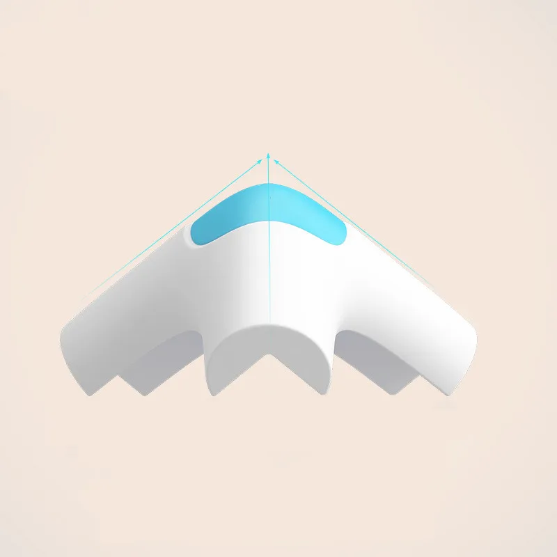 BBZ-21 Silicone Anti-collision Angle Baby Safety Three-dimensional Protection Edge Corner Table Guards Protective Cover