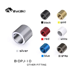 Bykski – adaptateur de refroidissement à eau, B DPJ 10 G1/4 "à G1/4", 15mm, adaptateur femelle à femelle, filetage Double face 