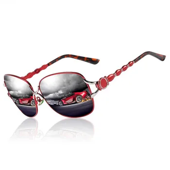 

New Polarized Sunglasses Women Brand Designer Female Sunglass Vintage Big Frame Sun Glasses Gafas Oculos De Sol Masculino No Box