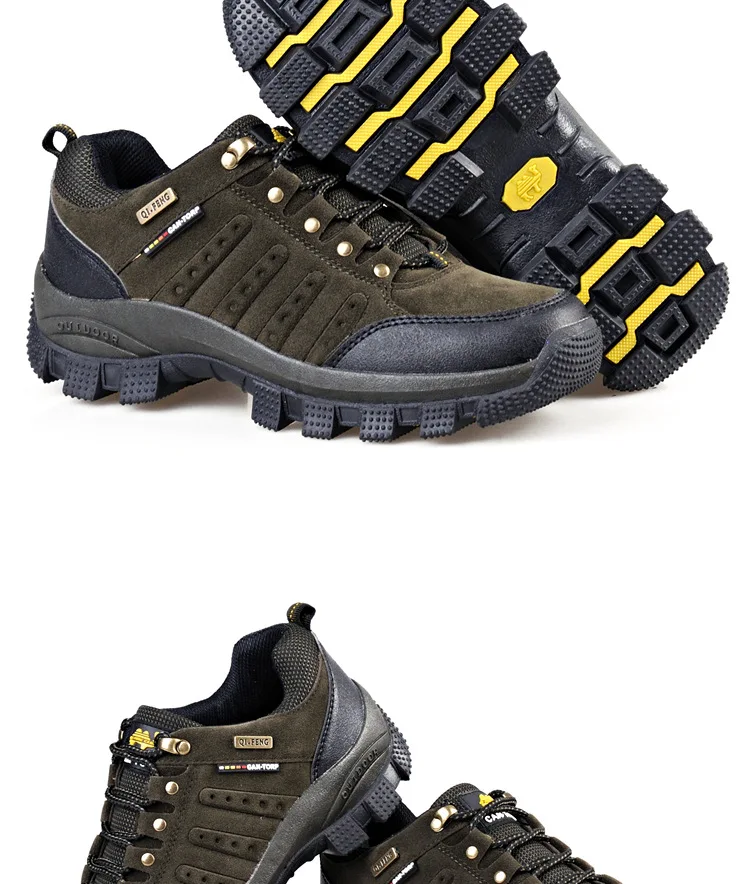 Сезон осень-зима; ботинки для скалолазания; водонепроницаемые треккинговые ботинки с амортизацией; большие размеры; WO; Мужская обувь; спортивная обувь; мужская обувь