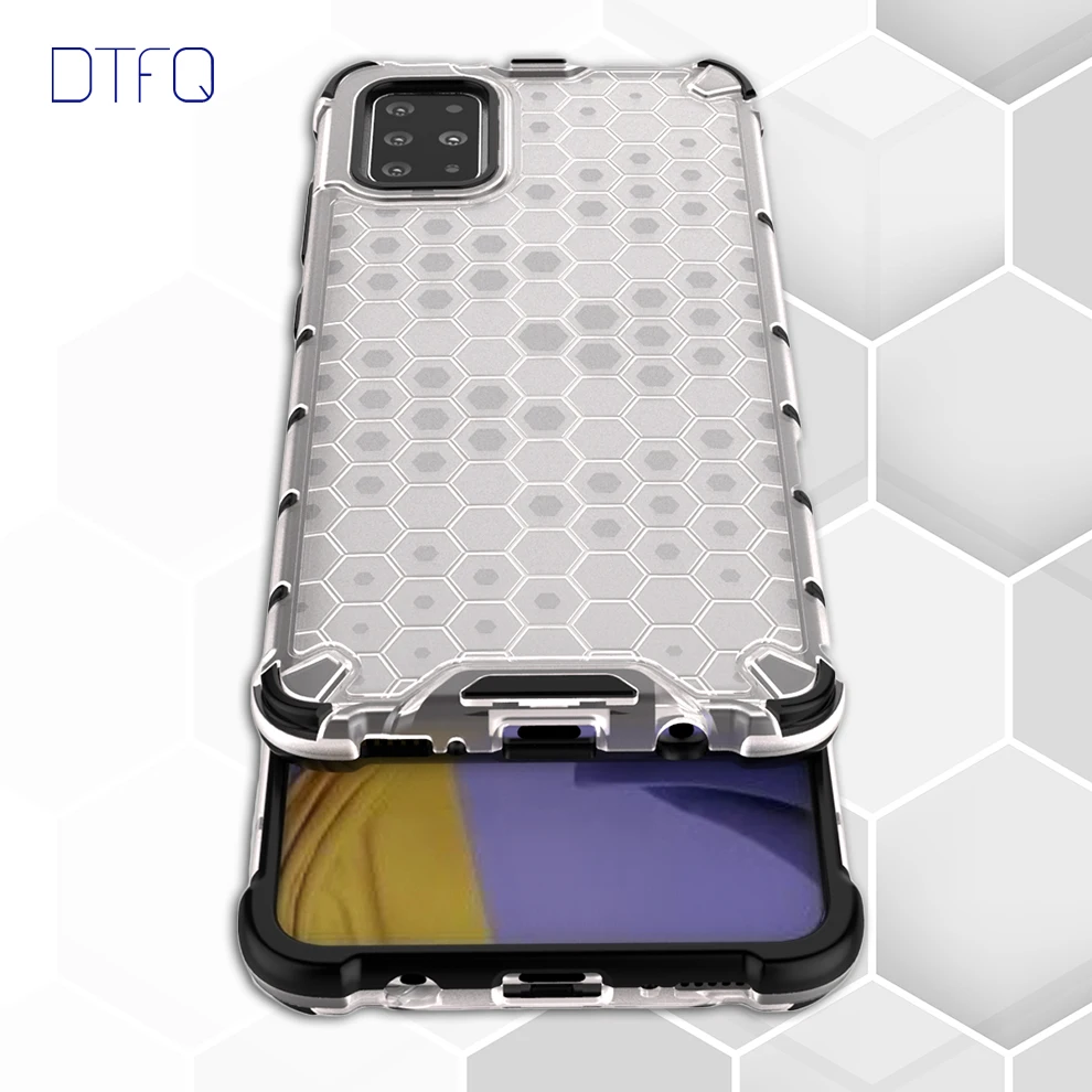 

Case for Samsung Galaxy A50 A40 Silicone Shockproof Cover + Plastic Shell Anti-knock Armor Case for Samsung A70 A10 A30