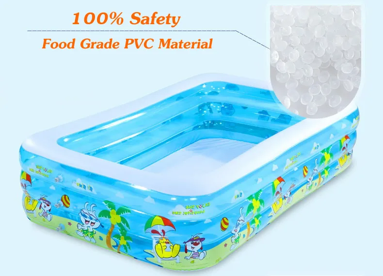 Большой открытый бассейн пластиковый детский плавательный бассейн Крытый надувной бассейн для детей детские надувные ванны YP02s