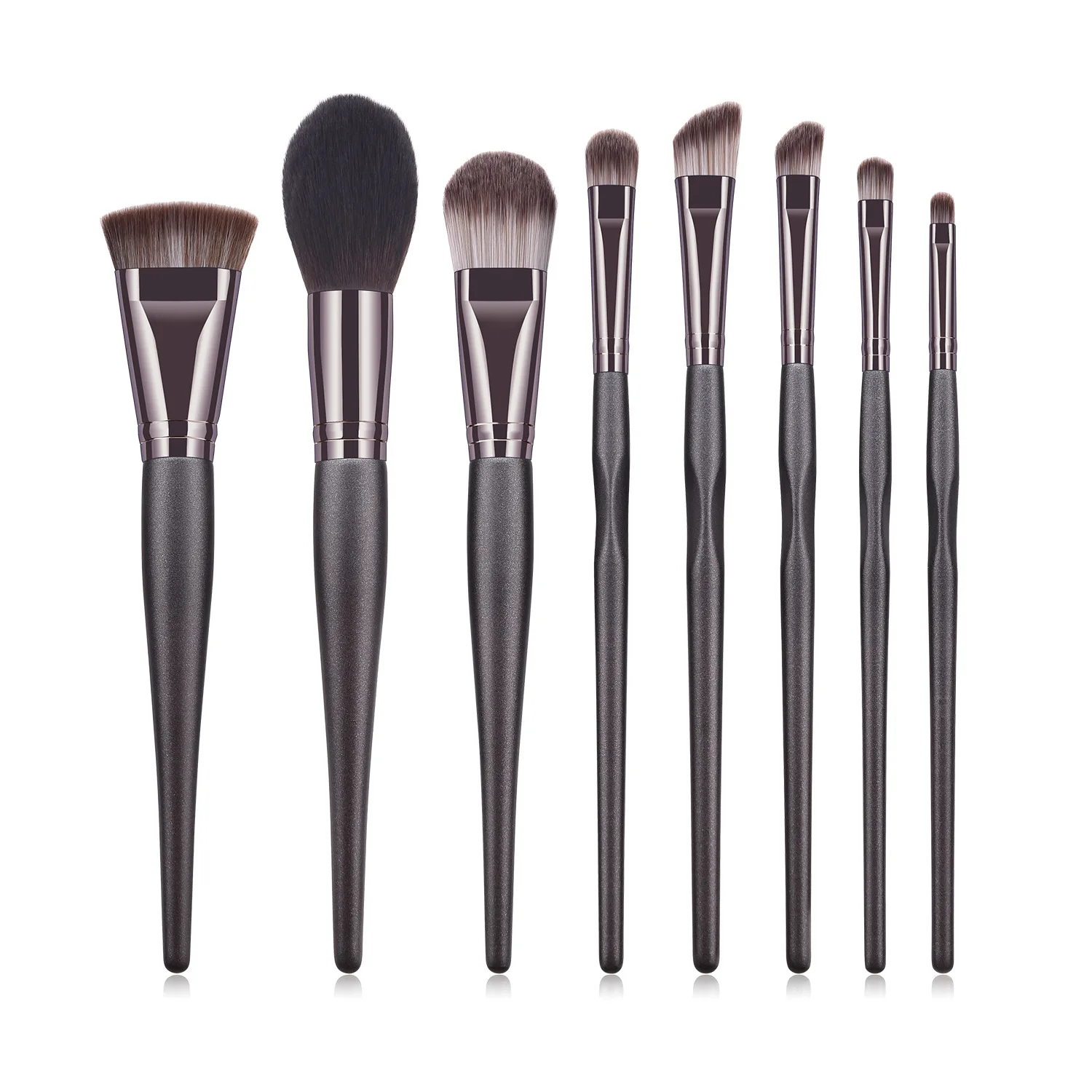 Pro 8pcs Makeup Brushes Set Cosmetic Powder Foundation Eyeshadow Eyeliner Brush Kits Make Up Tool | Красота и здоровье