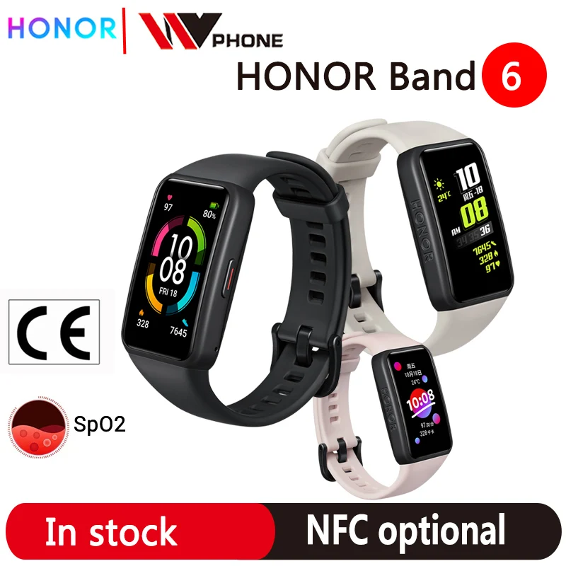 Original Honor Band 6 Smart Bracelet Blood Oxygen 1.47