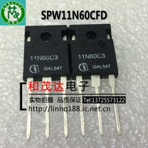 2шт/SPW11N60CFD 11N60CFD TO-247