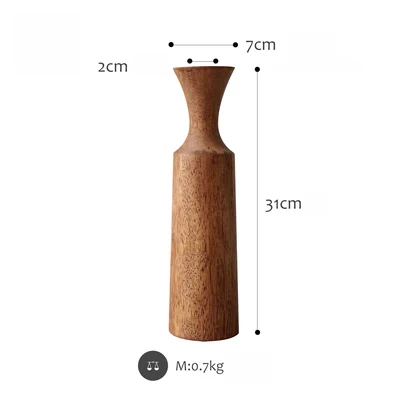 31cm Tobs подсвечник из дерева держатели для дома декоративные стойки держатель кофе/коричневый цвет Свадебная вечеринка украшения поставщик - Цвет: 31cm