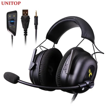 

UNITOP Somic G936N Gaming Headphones 7.1 Virtual Wired PC Stereo Headset Music Earphones For Popsocket PS4 Xbox One computer