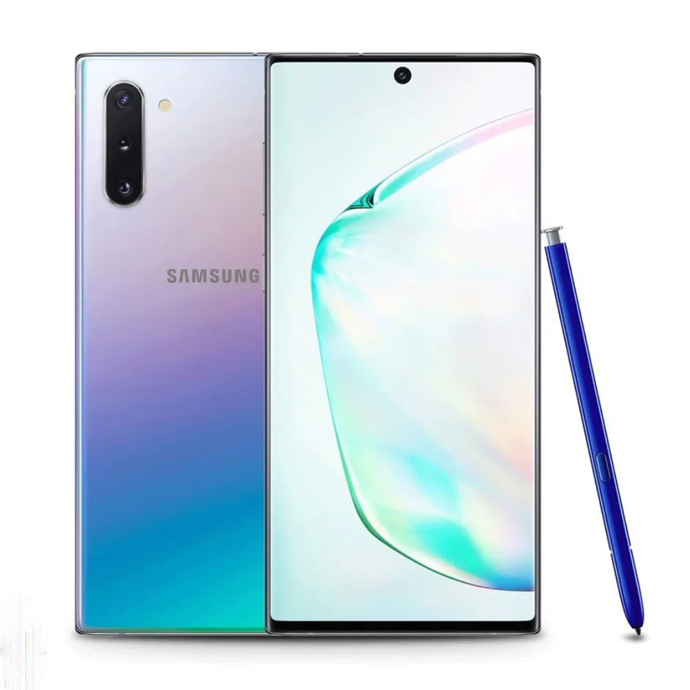 Samsung Galaxy Note 10 Plus N975U1 Note10+ N975U 256GB ROM 12GB RAM Octa Core 6.8" Snapdragon 855 LTE Original Mobile Phone refurbished samsung phones Refurbished Phones