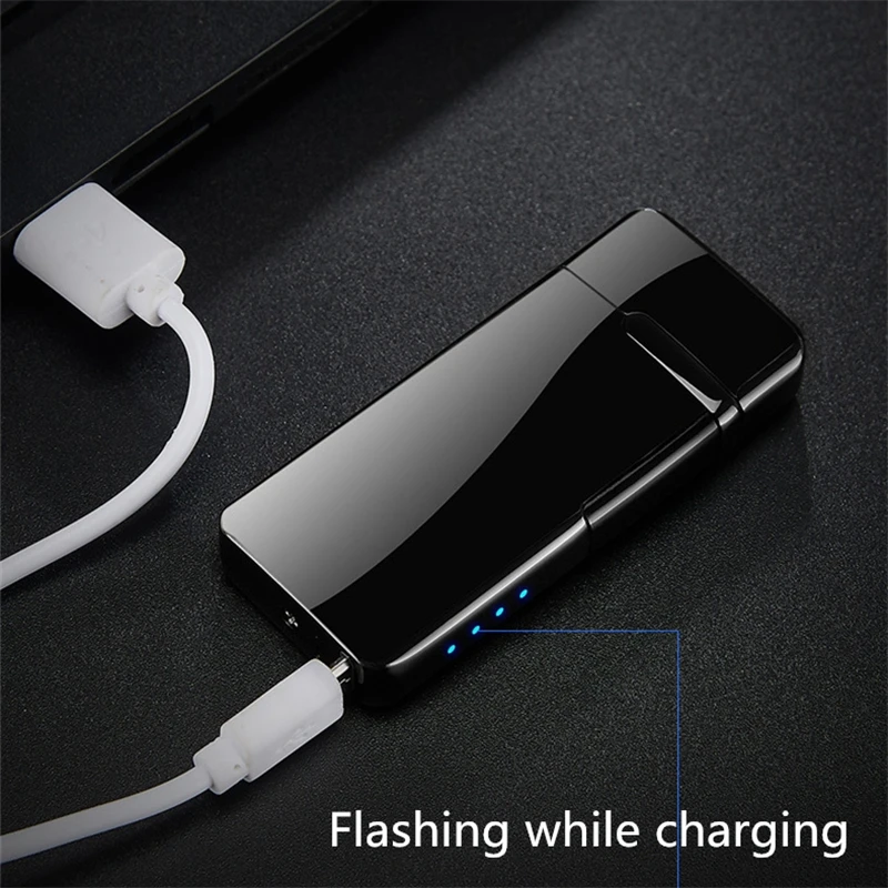 Новинка, закручивающиеся дуговые зажигалки для сигарет, USB электрическая плазменная зажигалка, катушка Тесла, ветрозащитная Электронная зажигалка, гаджеты для мужчин