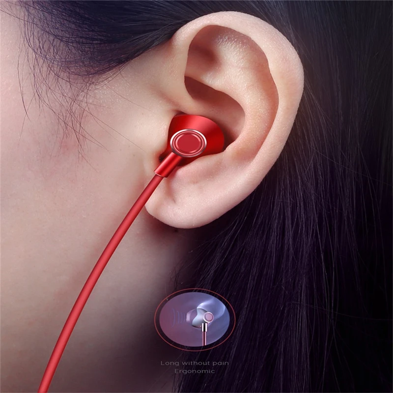 Bluetooth Earphone Wireless Bluetooth Earpiece Waterproof 3D Stereo Music Control Sport Wireless Headset+Mic for Huawei Samsung