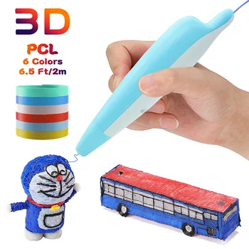 

KYY 3D printing pen Low temperature Built-in lithium battery Children's stereo doodle Charging 3D pen Wireless Children's gift