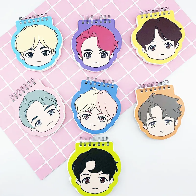 

Kpop House Of Bangtan Boys Blank Daily Weekly Planner Book Time Management Planner Novelty School Supplies Gift 70Pages 10CM