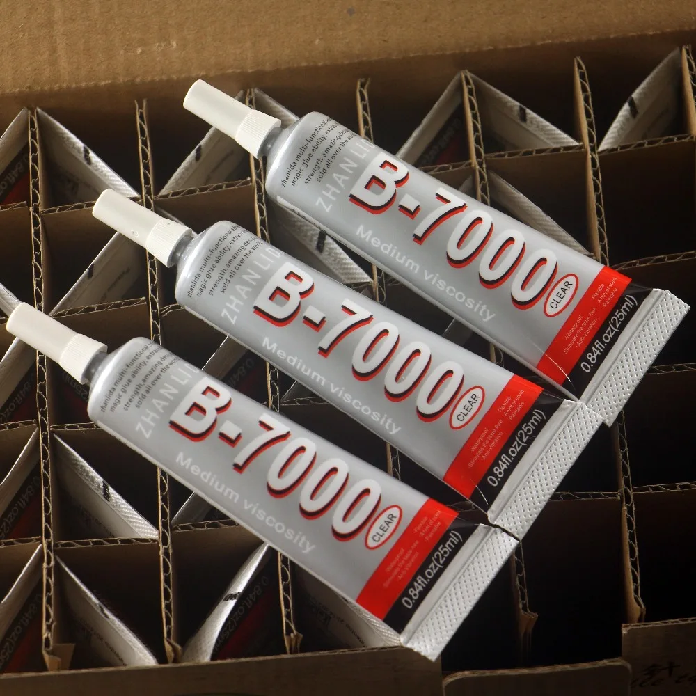 

Glue B7000 25ml Multi Purpose Epoxy Resin Adhesives Crafts Glass Touch Screen Cell Phone Repair