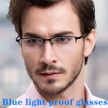 Мужской синий светильник, блокирующие очки для компьютера, очки Blaulicht, игровая защита, синий луч, очки, анти радиационные, антибликовые