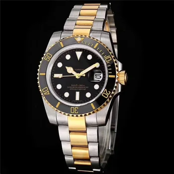 

2020 RLX-Water Quality AAA Stainless steel ghost Automatic mechanical watch luxury brand Business wrist watches designer clock