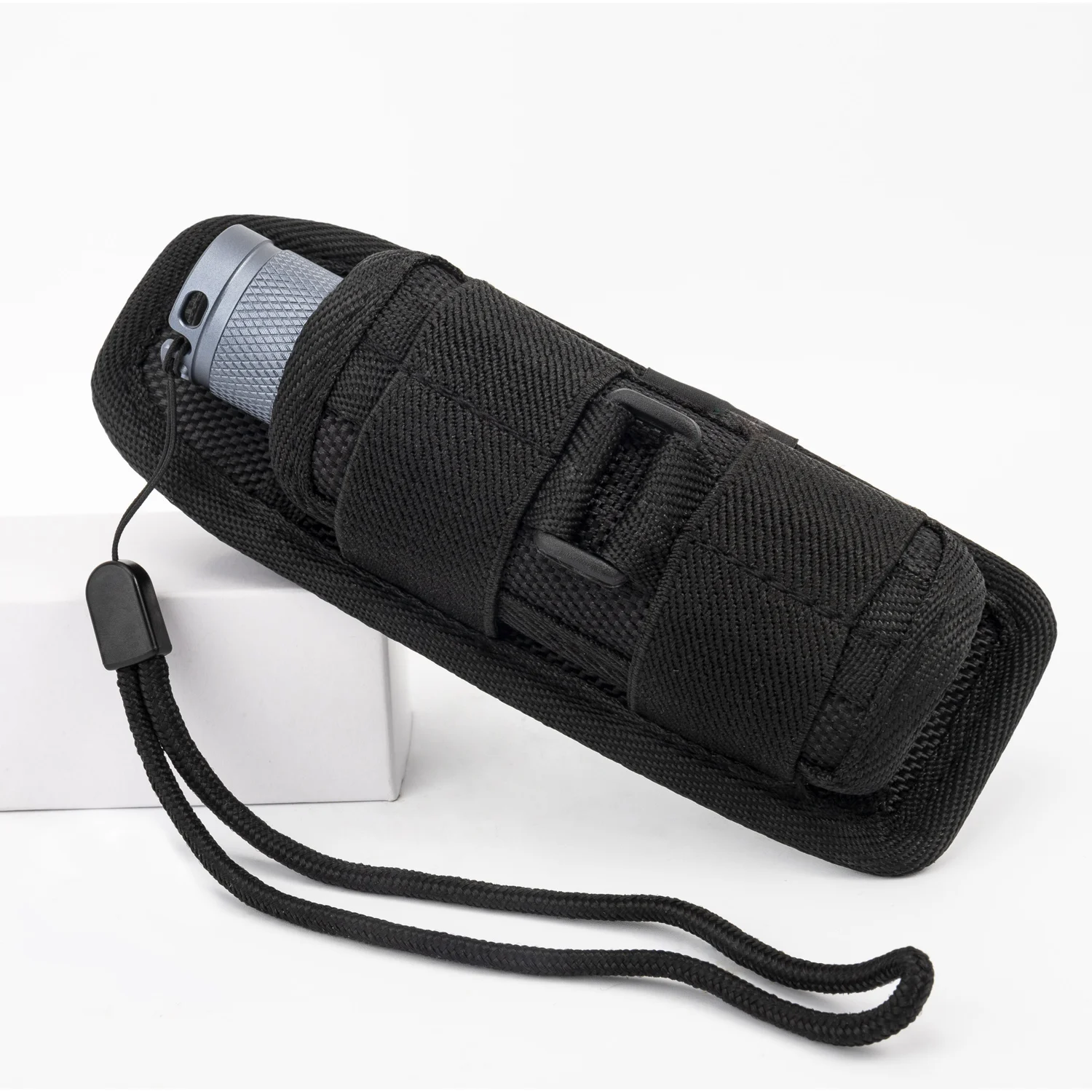 Для Ultrafire Нейлон 360 Вращающийся чехол для фонарика сумка держатель сумка ремень 145x40 мм
