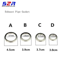 2 Pcs Motor Pipa Knalpot Gasket Kotoran ATV Scoote Exhaust Port Cincin Penahan untuk Yamaha Honda Suzuki BMW Kawasaki(China)