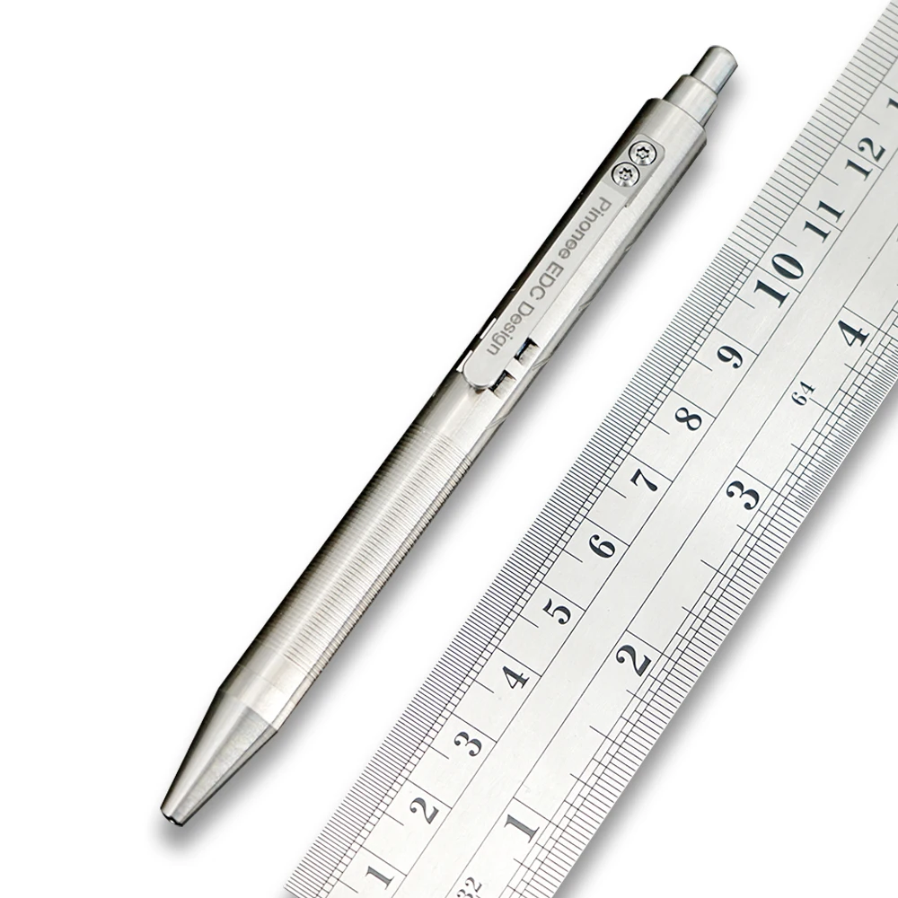 TWOSUN TC4 тактическая ручка из титанового сплава офисная деловая ручка карманная ручка наружный инструмент EDC кнопочный механизм TS-PEN18