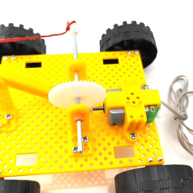 DIY STEM Experiment Kit Crane Making Material for Students