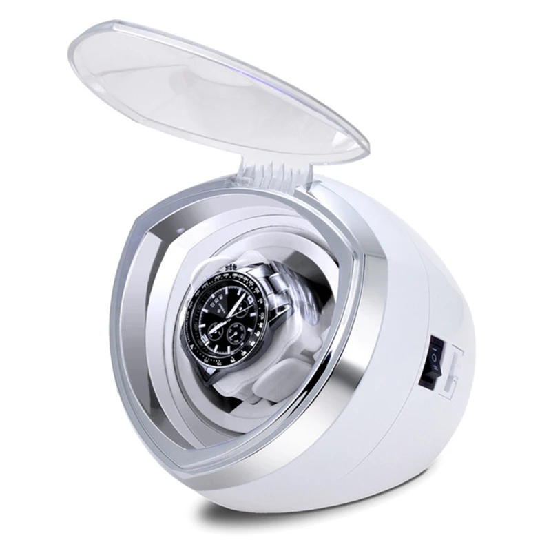 New Single Watch Winder for Automatic Watches Watch Box Automatic Winder Storage Display Case Box US Plug