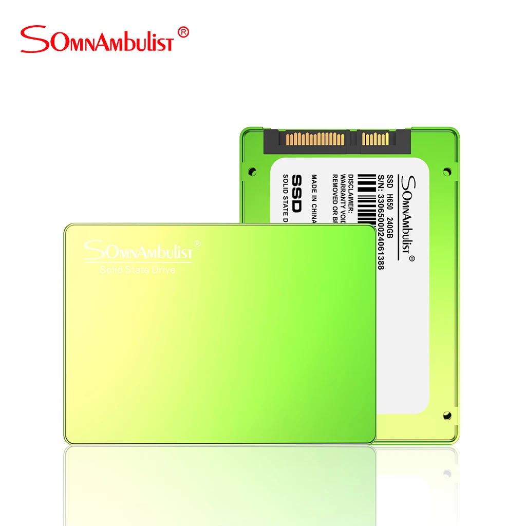 SSD 2 5 дюйма SATA3/SATA2 120 ГБ 240 512 960 Внутренний твердотельный накопитель HDD 480 128 семейный