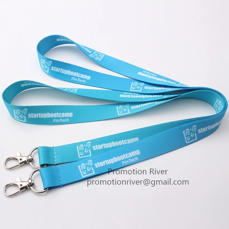 

Custom Sublimation Printed Lanyard with a Metal Clasp Event Gifts