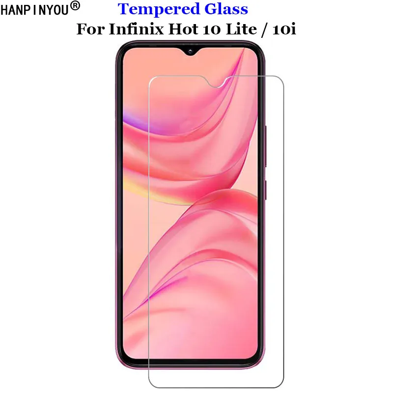 Закаленное стекло для Infinix Hot 10 Hot10 10i Lite 9H 2.5D Премиум Защитная пленка экрана |