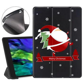 

Christmas Soft Case For iPad Case For iPad Mini 5 4 3 Case For iPad Air 2 Case Pro 2020 11'' 2018 Tablet Folding Case 5th 6th